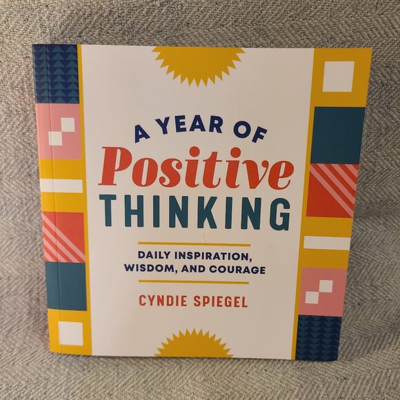 Paperback book A Year of Positive Thinking by Cyndie Spiegel - Picture 1 of 5